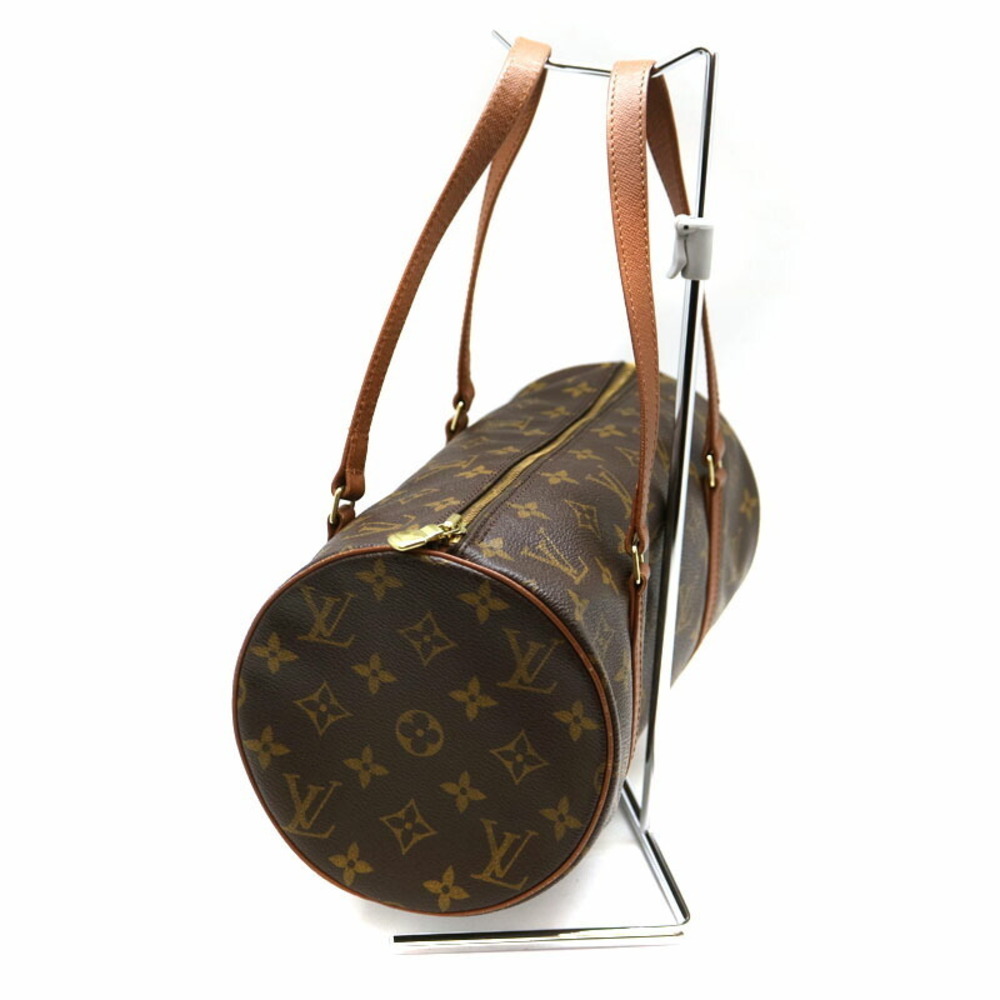 LOUIS VUITTON Papillon Handbag Monogram Canvas Brown LV - Picture 4 of 6
